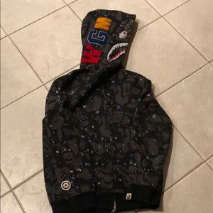 Night Camo Bape Hoodie